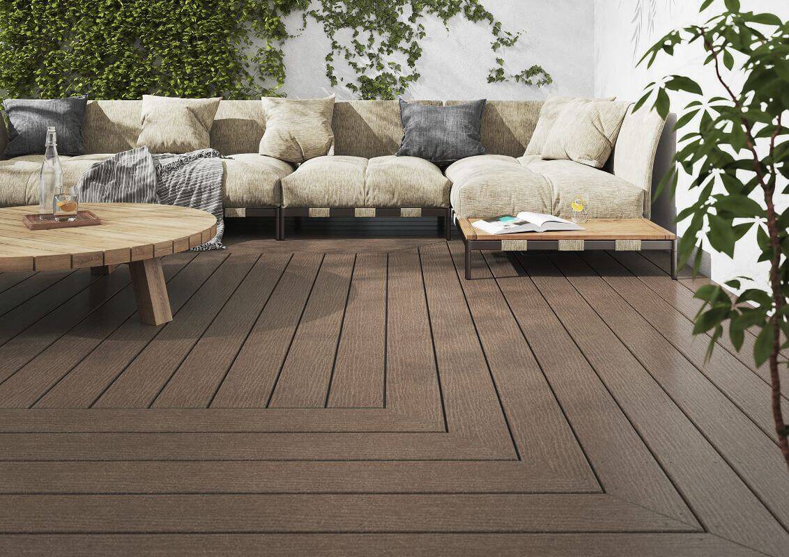 Terase WPC Profile de terasa din WPC, decking WPC